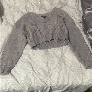 Forever 21 Heather Gray Knit Sweater